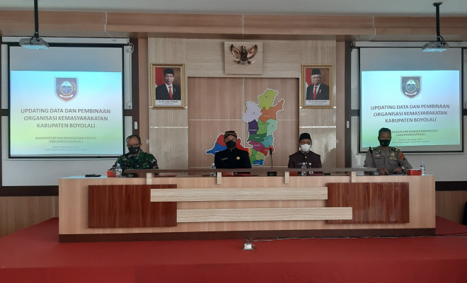 "KEGIATAN UPDATING DATA DAN PEMBINAAN ORGANISASI KEMASYARAKATAN KABUPATEN BOYOLALI"